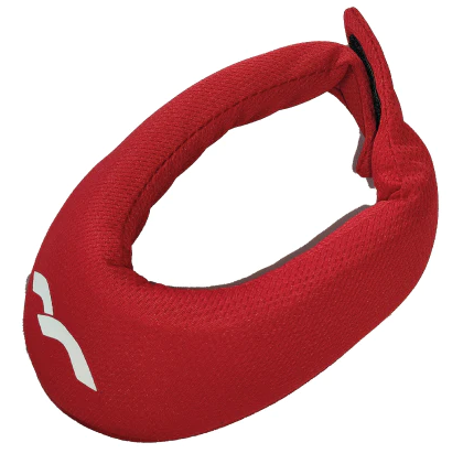 Genesis Wrap-Around Throat Guard Red